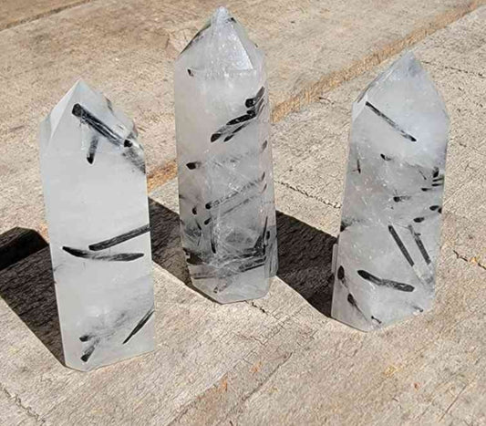 Tower- Rutilated Quartz