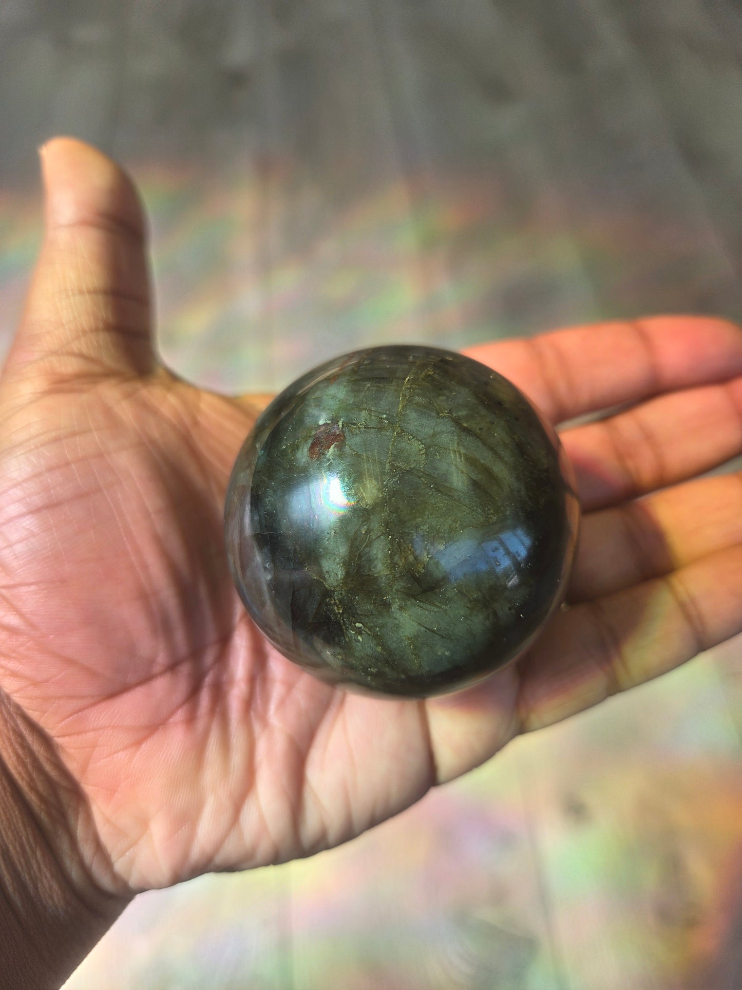 Sphere- Labradorite