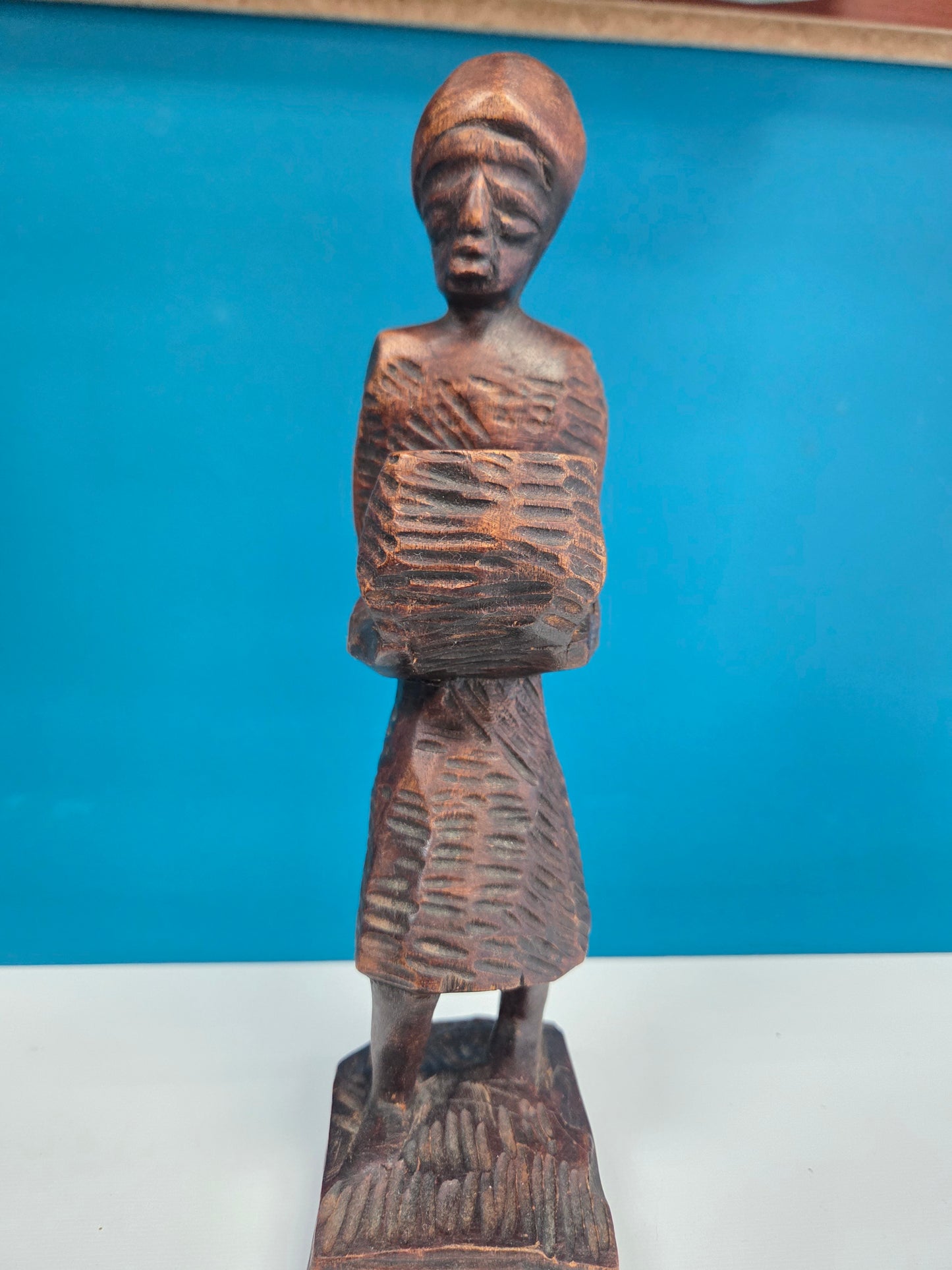 Statue- Handcarved Rosewood African Statue