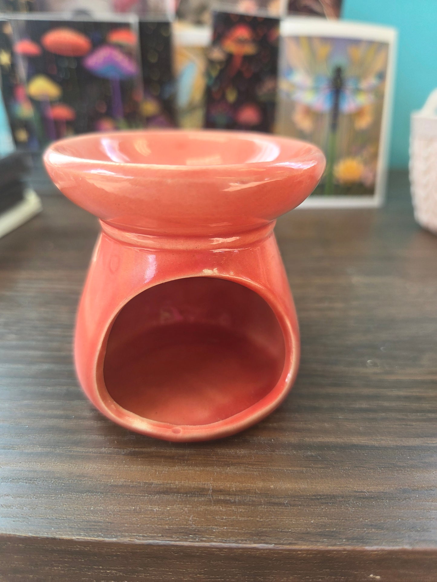 Lamp- Floral Cermanic Oil Burner