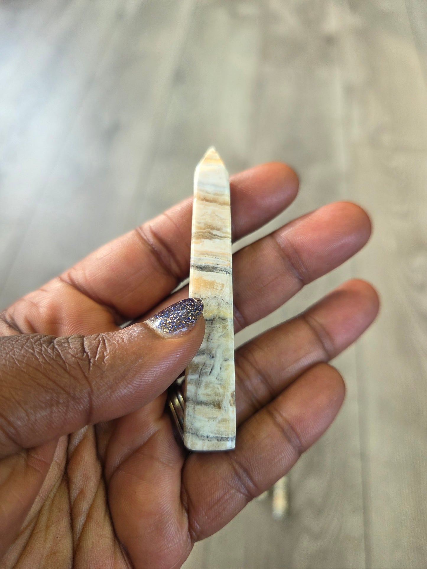 Tower- Crazy Lace Agate Mini Tower