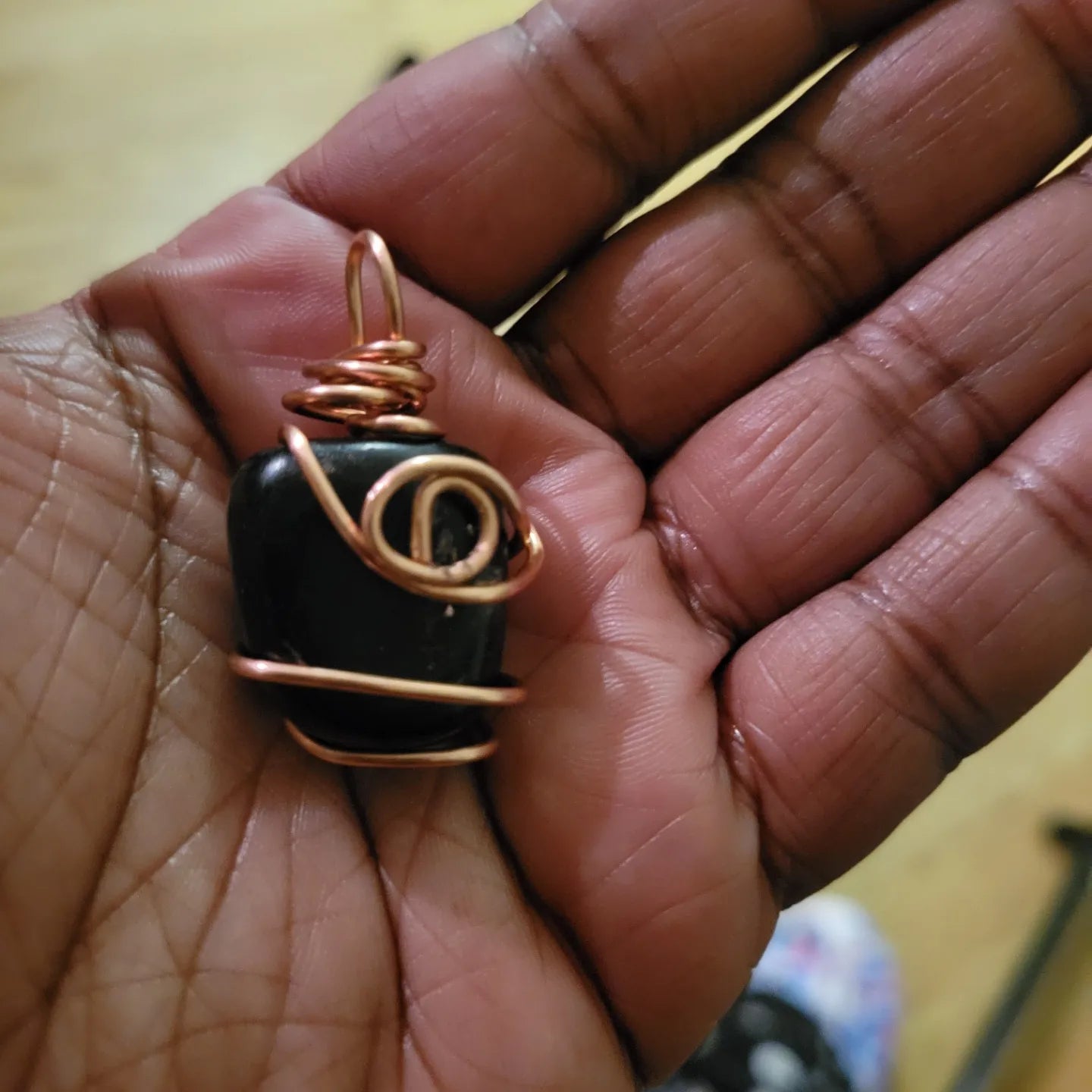 Wire Wrapping (Stones seen here are not for sale)
