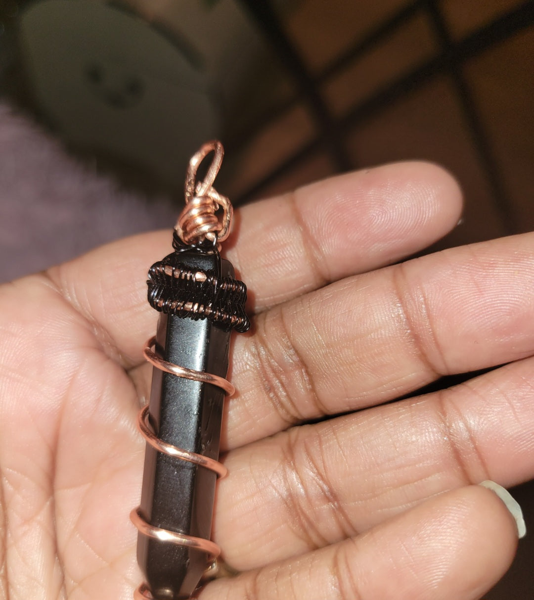 Wire Wrapping (Stones seen here are not for sale)