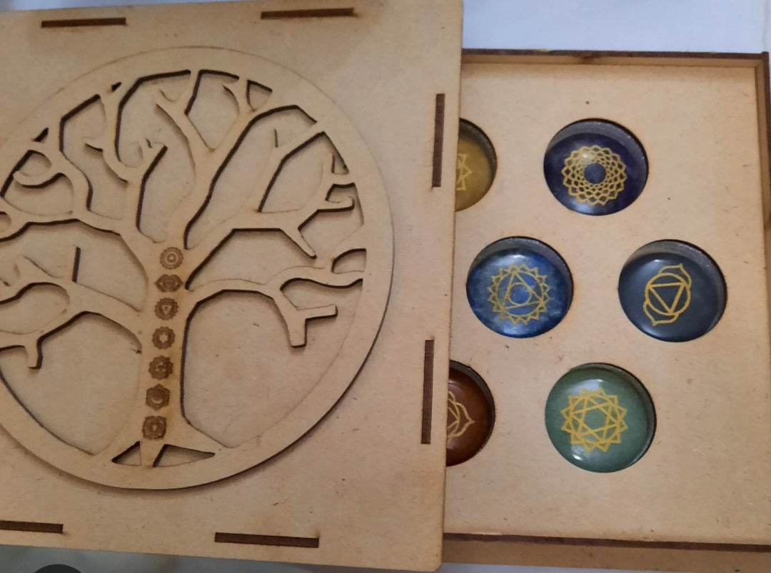 Crystal Gift Set - Chakra Tree of Life