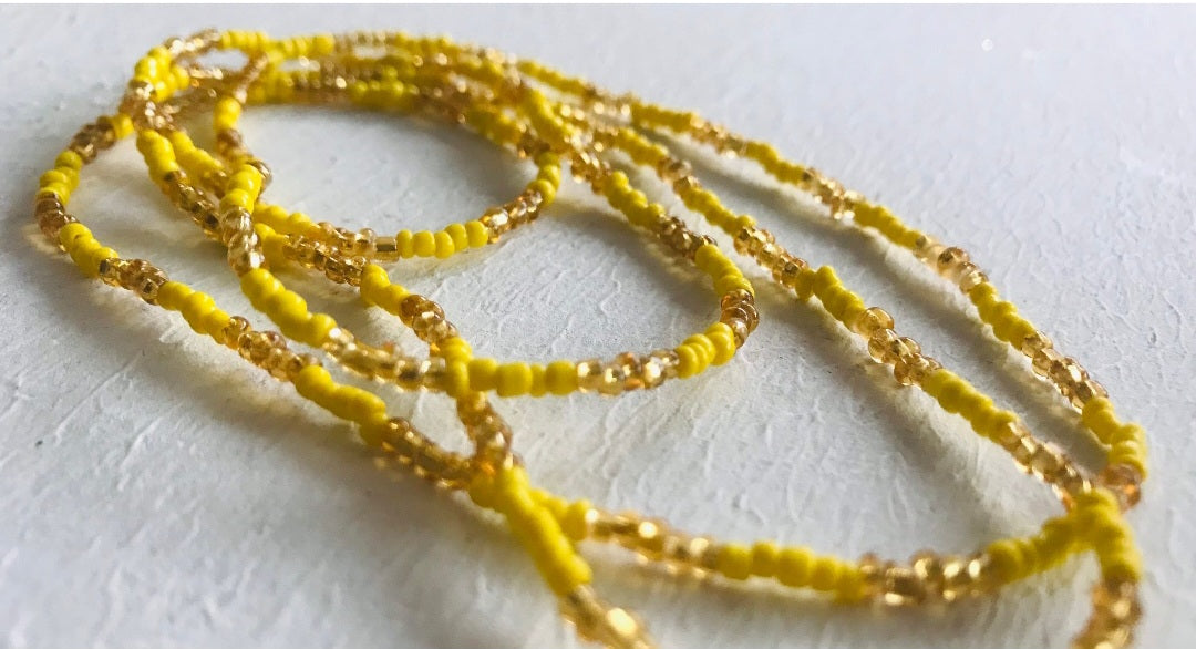 Necklace- Orisha Oshun Beads