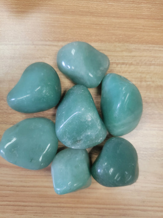 Tumbled- Green Quartz