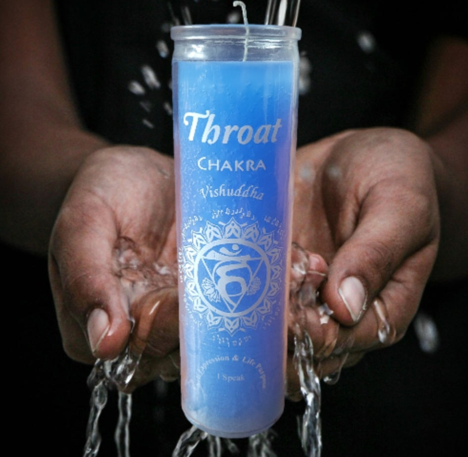 Candle- Chakra Throat