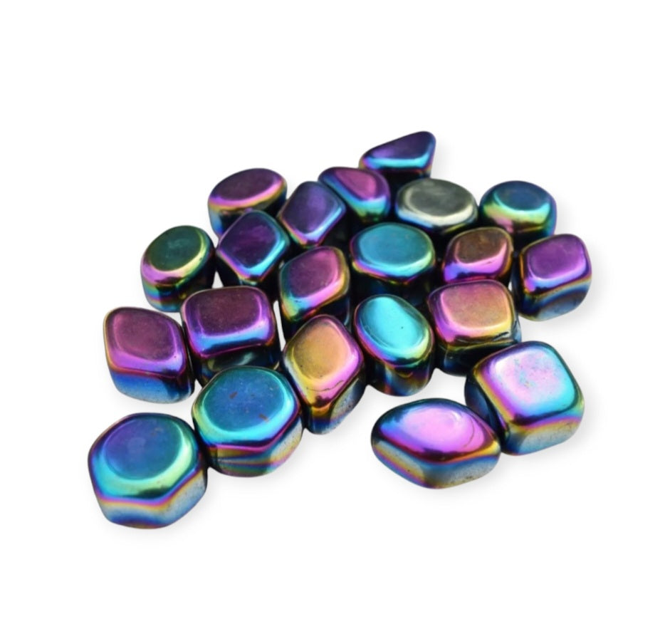 Tumbled- Rainbow Magnitite