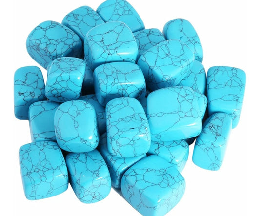 Tumbled- Blue Howlite