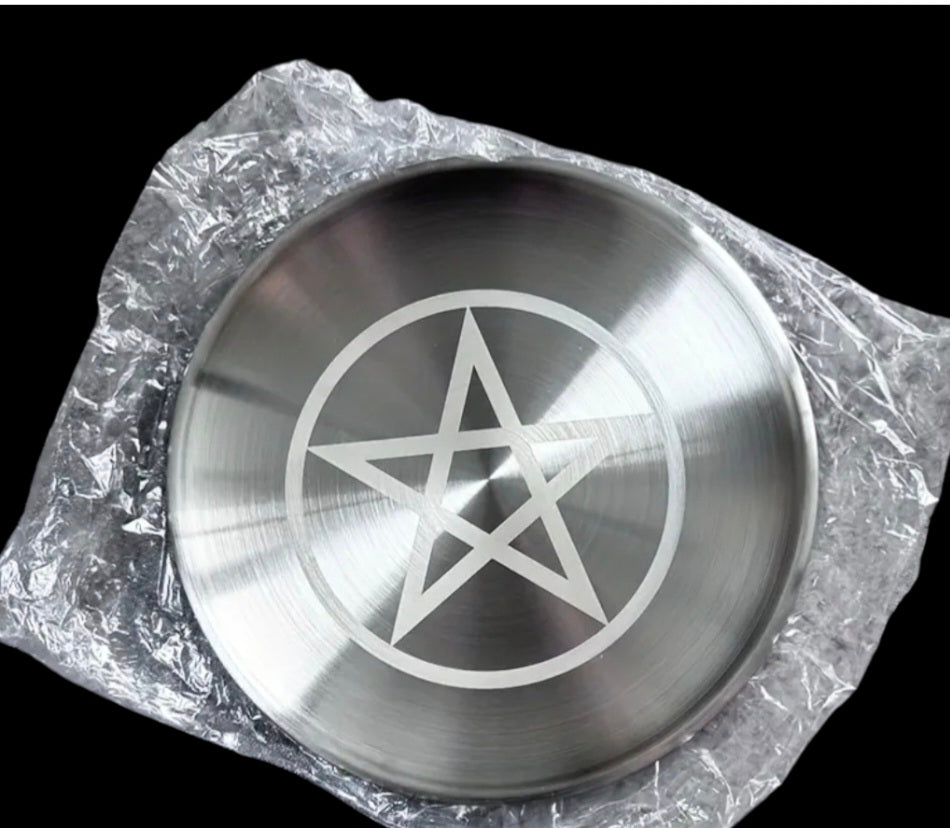 Smudge-  Alter Plate Pentagram