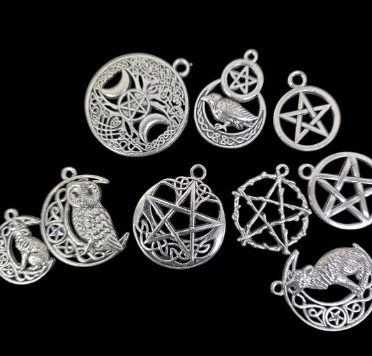 Necklace- Pentagram Charm (Mystery Pick)