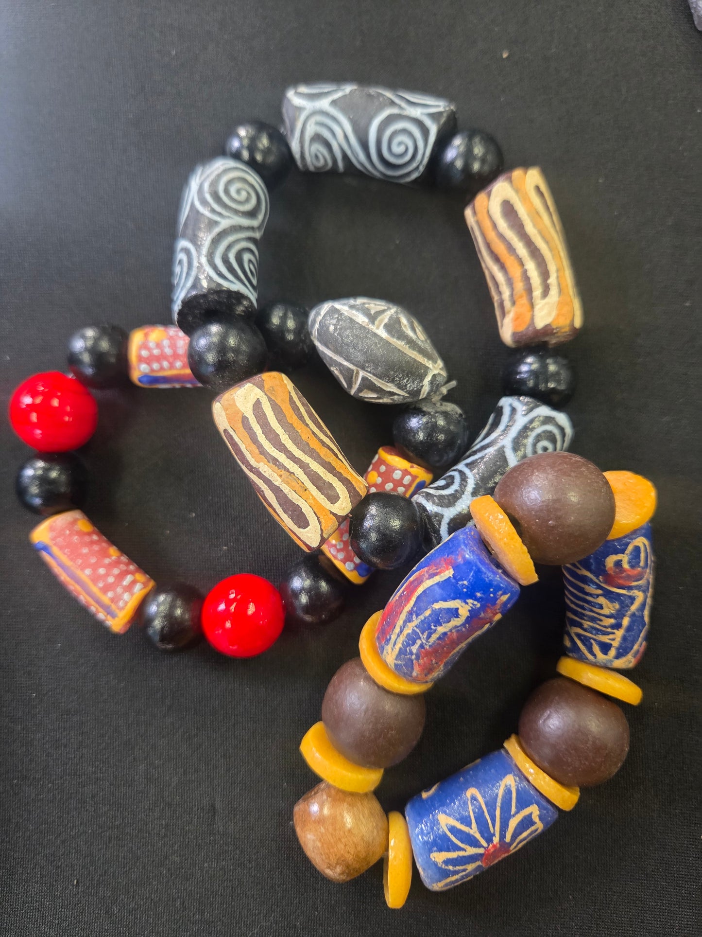 Bracelet- African Glass Bracelets (Mystery Pick)