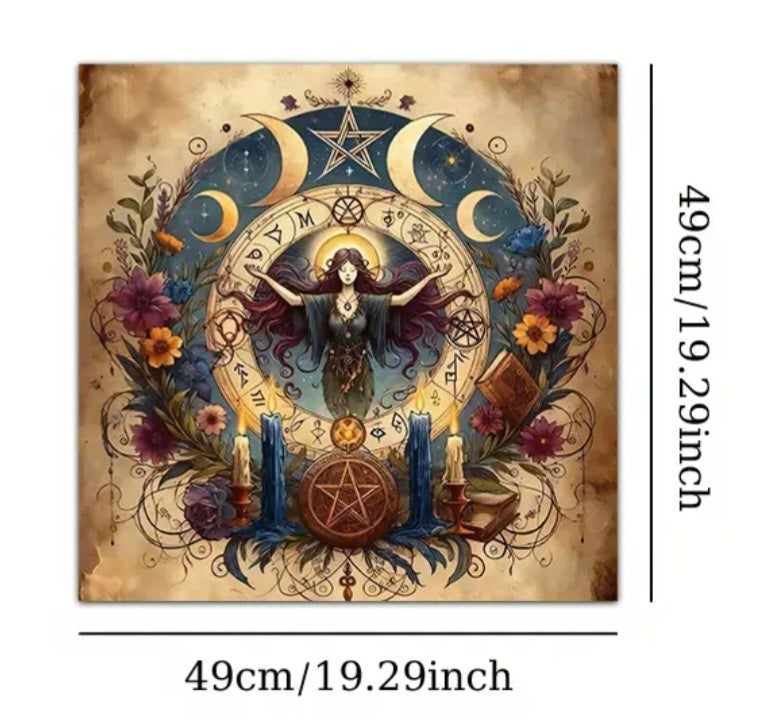 Cloth- Mystical Goddess Altar Cloth
