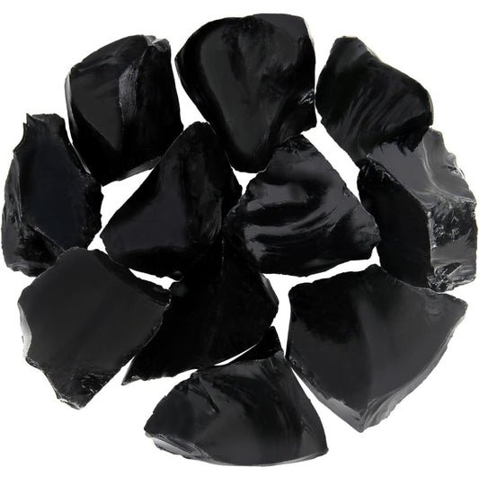 Raw- Black Obsidian