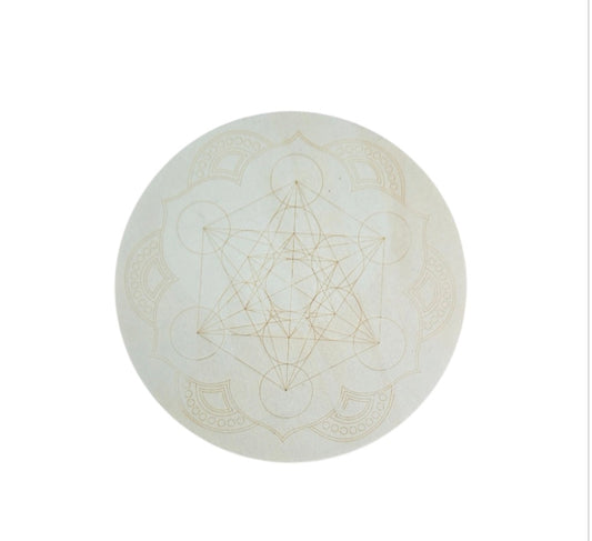 Board- Mandala Crystal Grid Board (med)