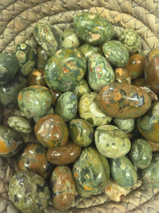 Tumbled- Rainforest Rhyolite