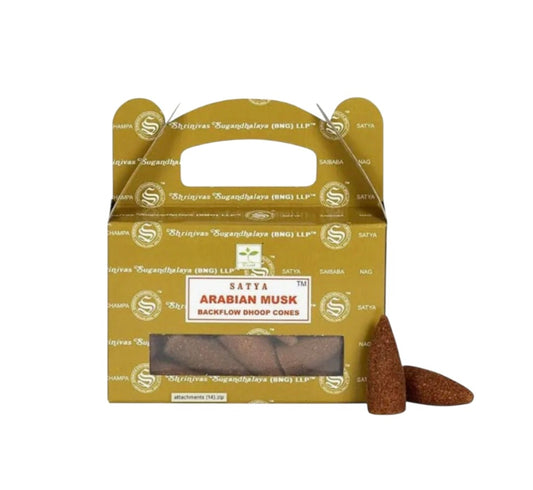 Smudge- Arabian Musk Backflow Incense