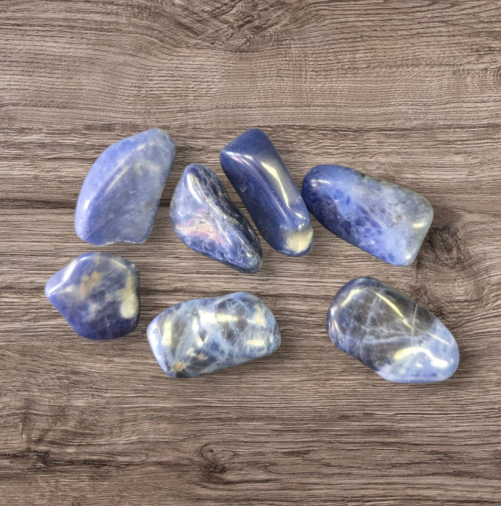 Tumbled- Sodalite