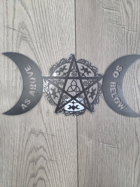 Decor- As Above So Below Wall Decor