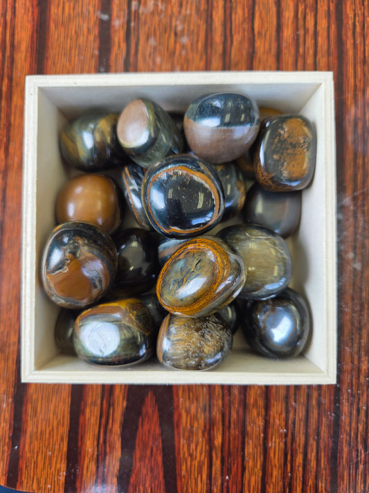 Tumbled- Blue Tigers Eye