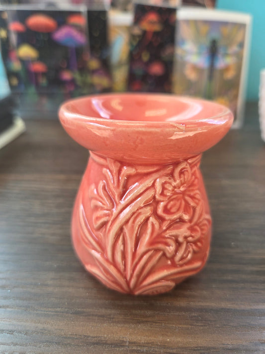 Lamp- Floral Cermanic Oil Burner