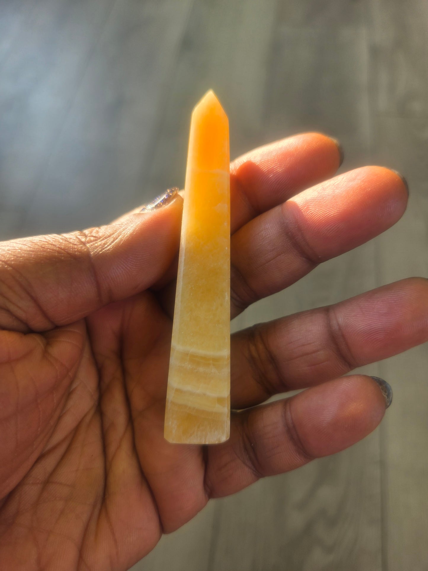 Tower- Yellow Calcite