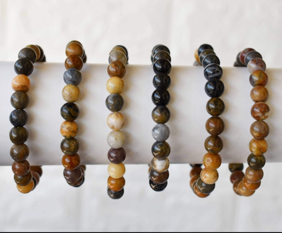 Bracelet- Petrified Wood Bracelet