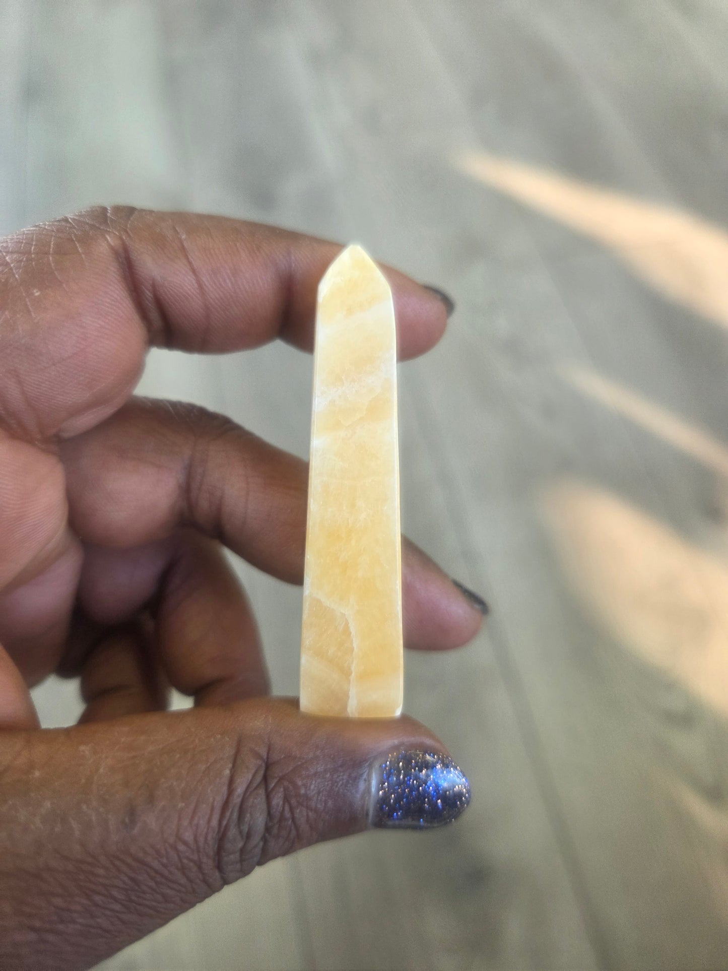 Tower- Yellow Calcite Mini Tower