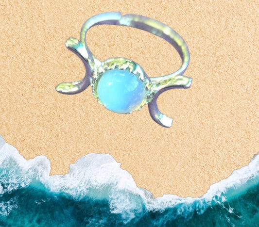 Ring- Triple Moon Opal