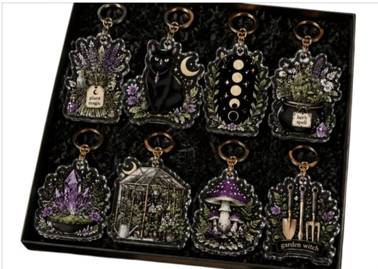 Keychain- Witchy Whimsical Keychain (Mystery Pick)