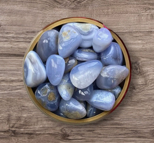Tumbled- Blue Lace Agate