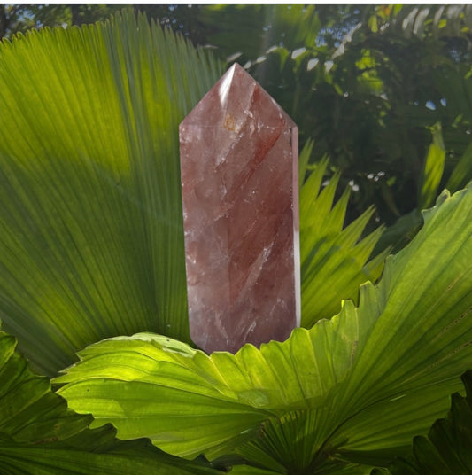 Tower- Hematite Quartz