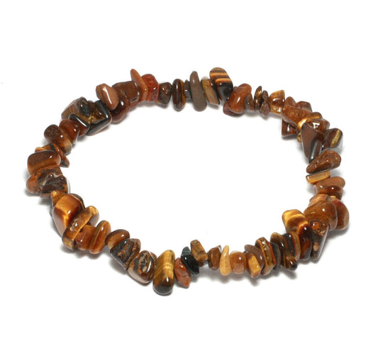 Bracelet- Tigers Eye Chip Bracelet