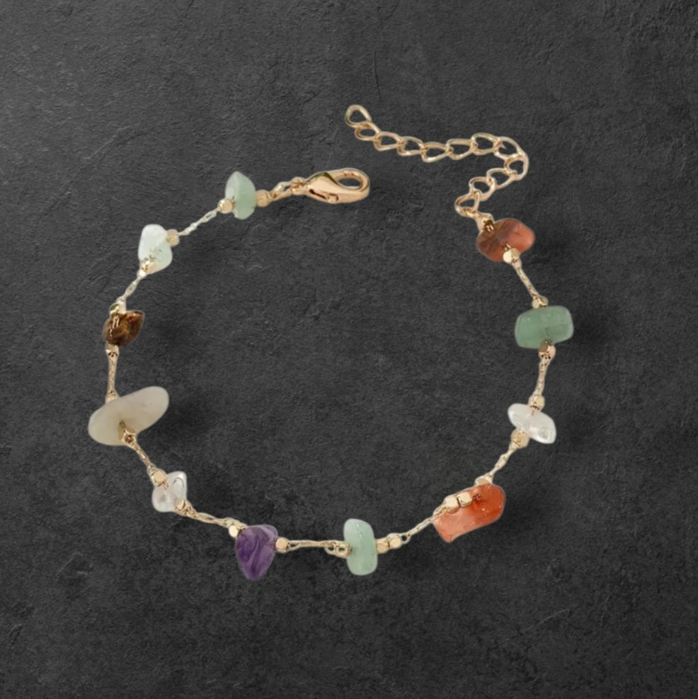 Anklet- Complete Alignment Crystal Anklet