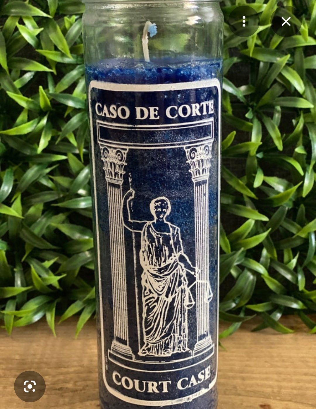 Candle- 7 Day Court Case Candle