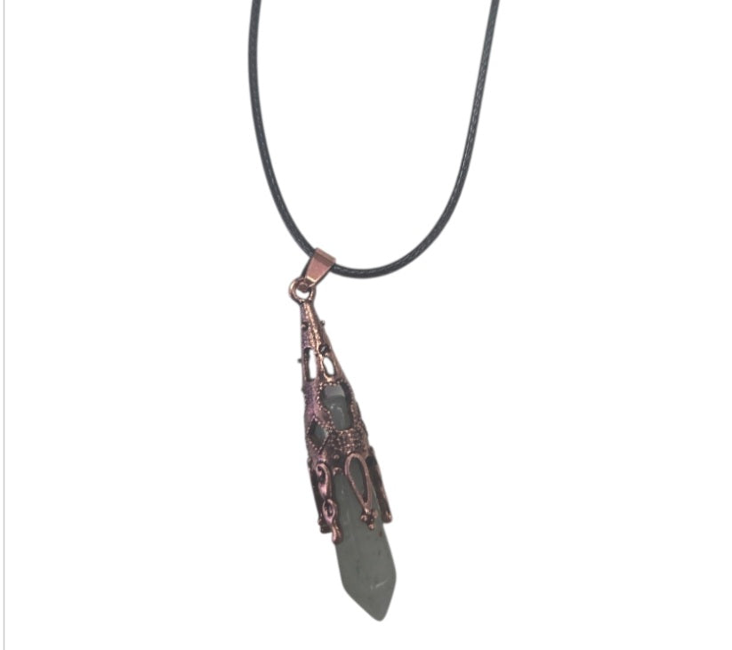 Necklace- Pendulum Flourite