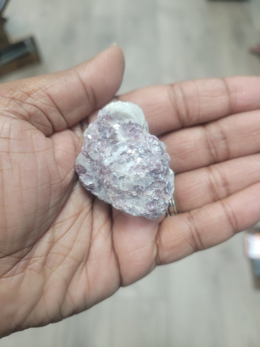 Raw- Lepidolite