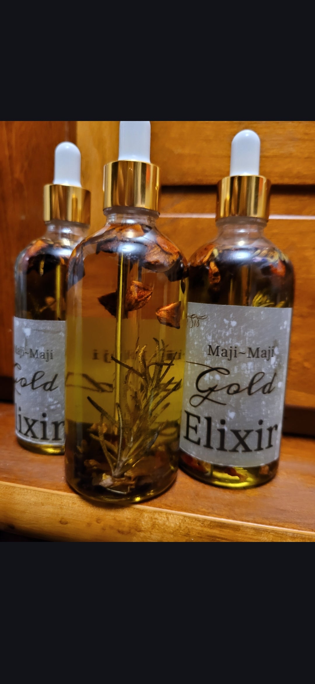 Ritual Oil- Maji-Maji Gold Elixir 3.4 oz