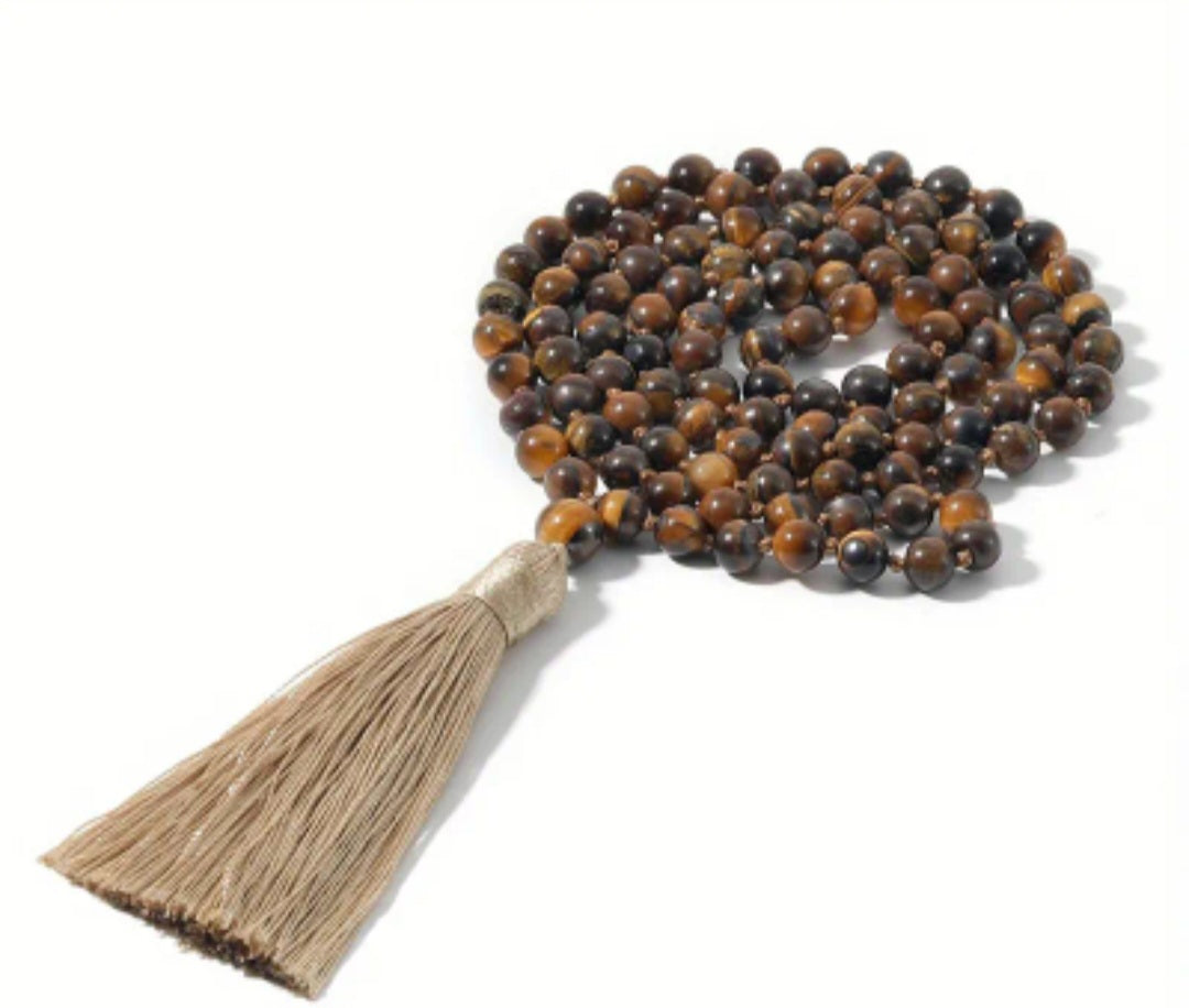 Necklace- Mala Beads Prayer Necklace