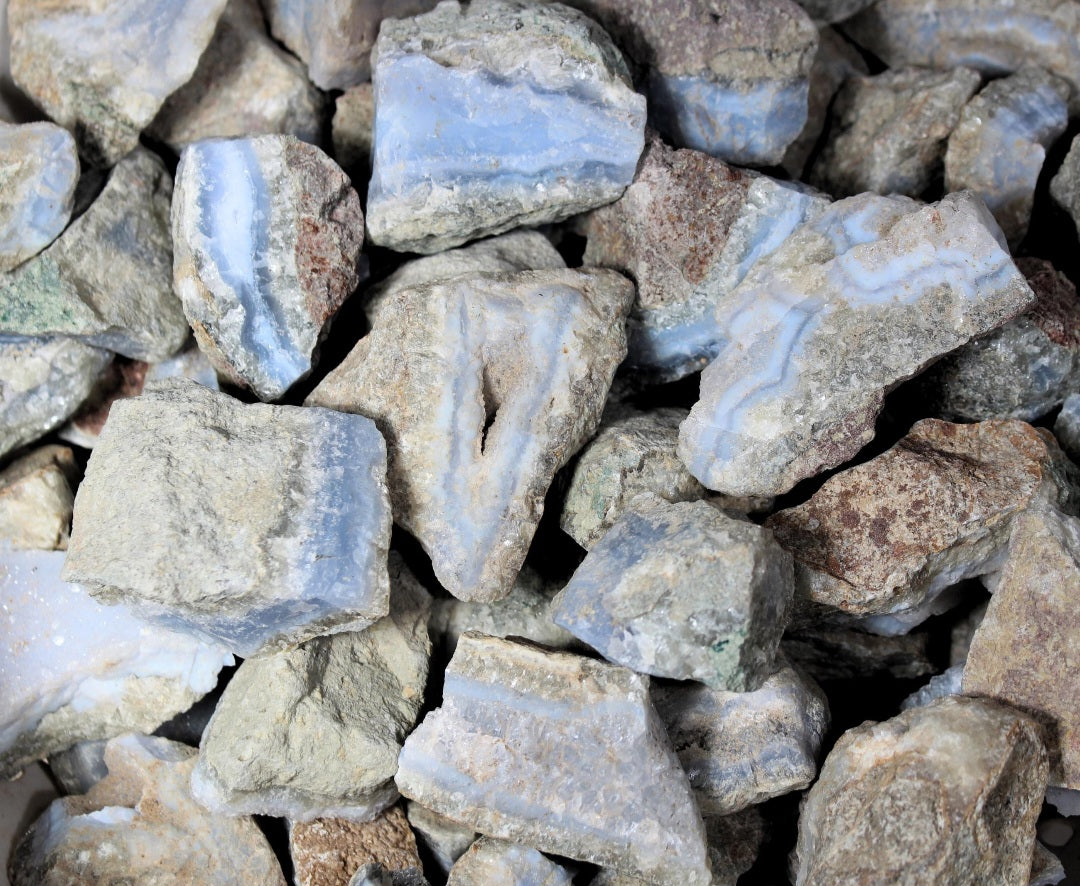 Raw- Blue Lace Agate