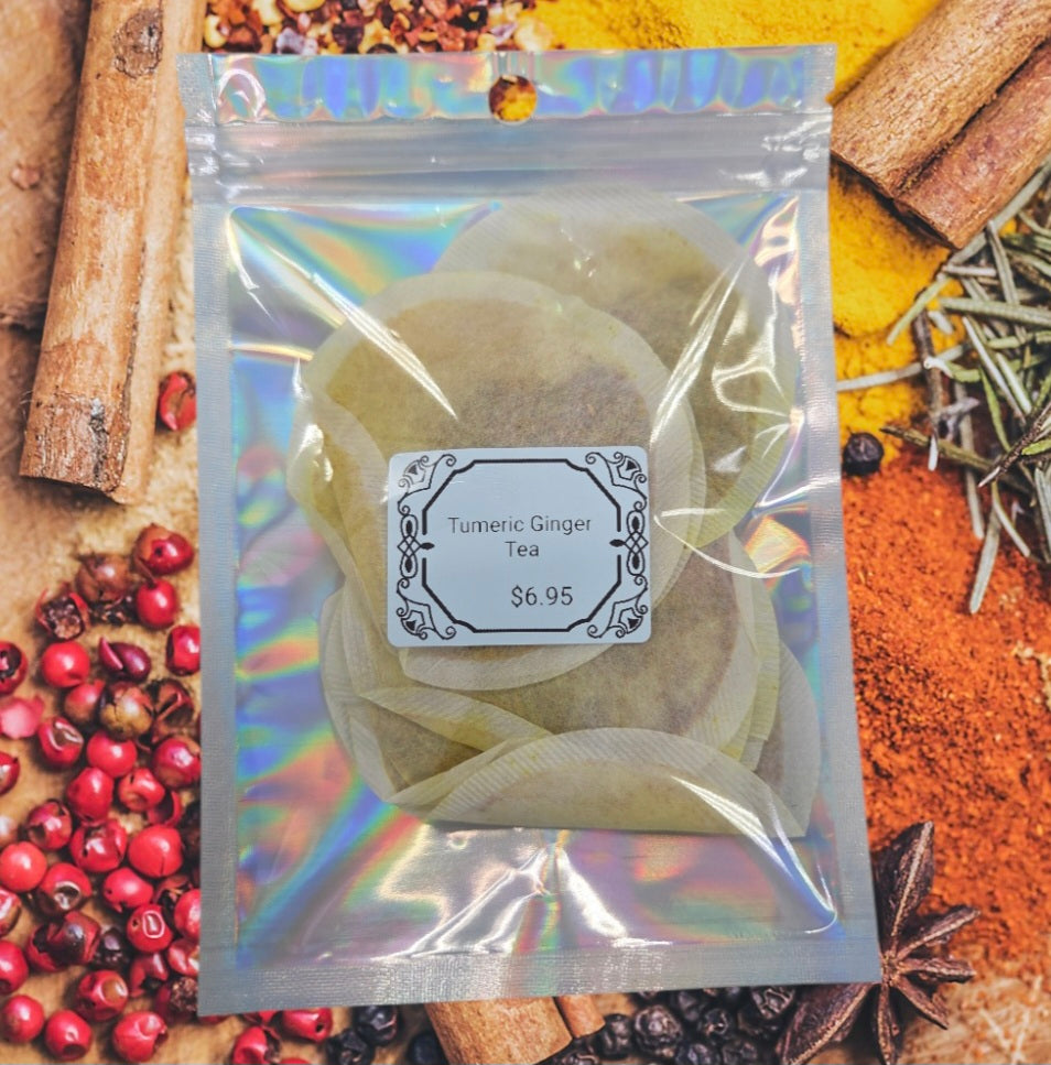 Herbs & Spices- Tumeric Ginger Tea (10ct)