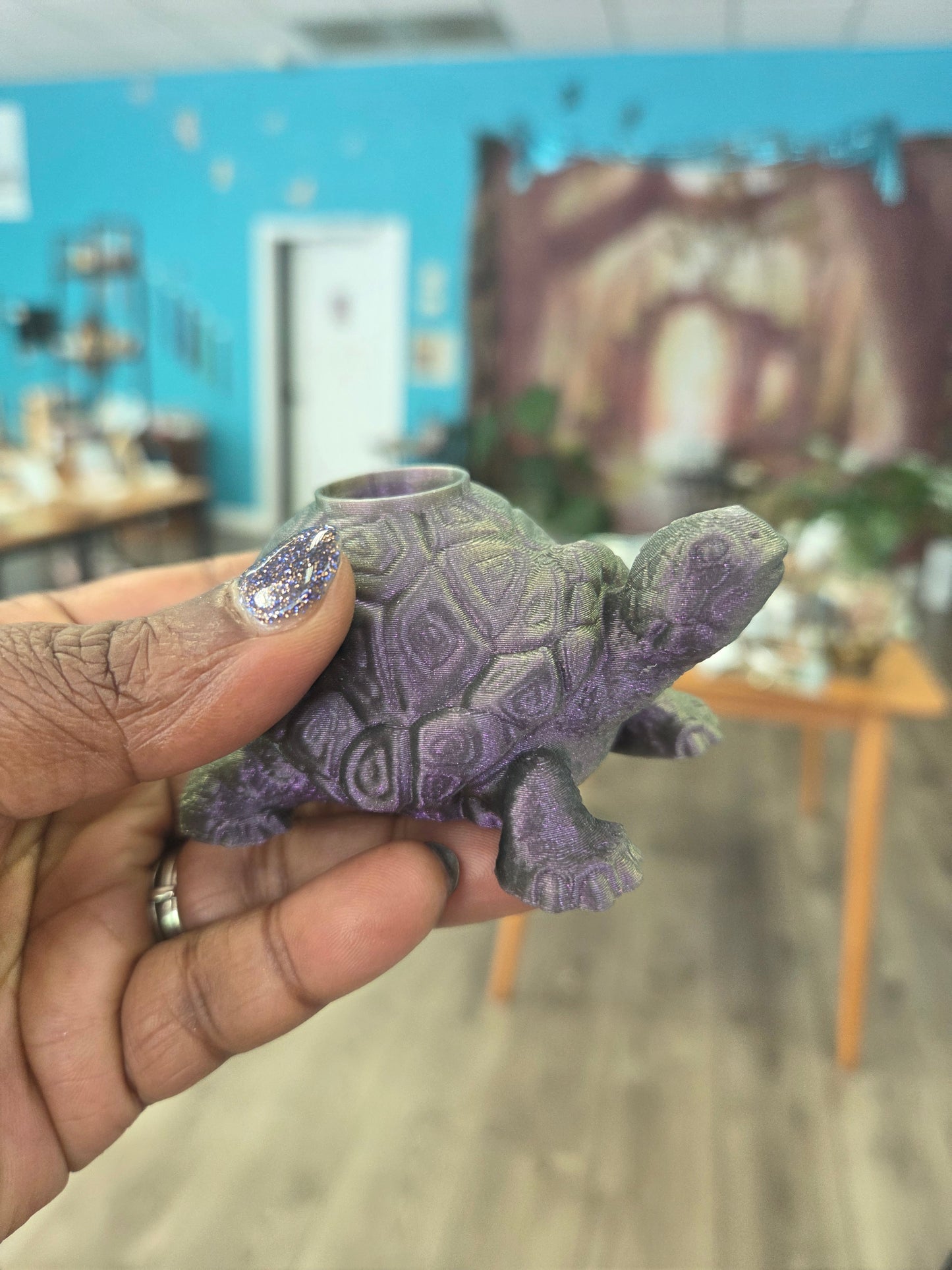 Sphere- 3D Print Sea Turtle Sphere Holder