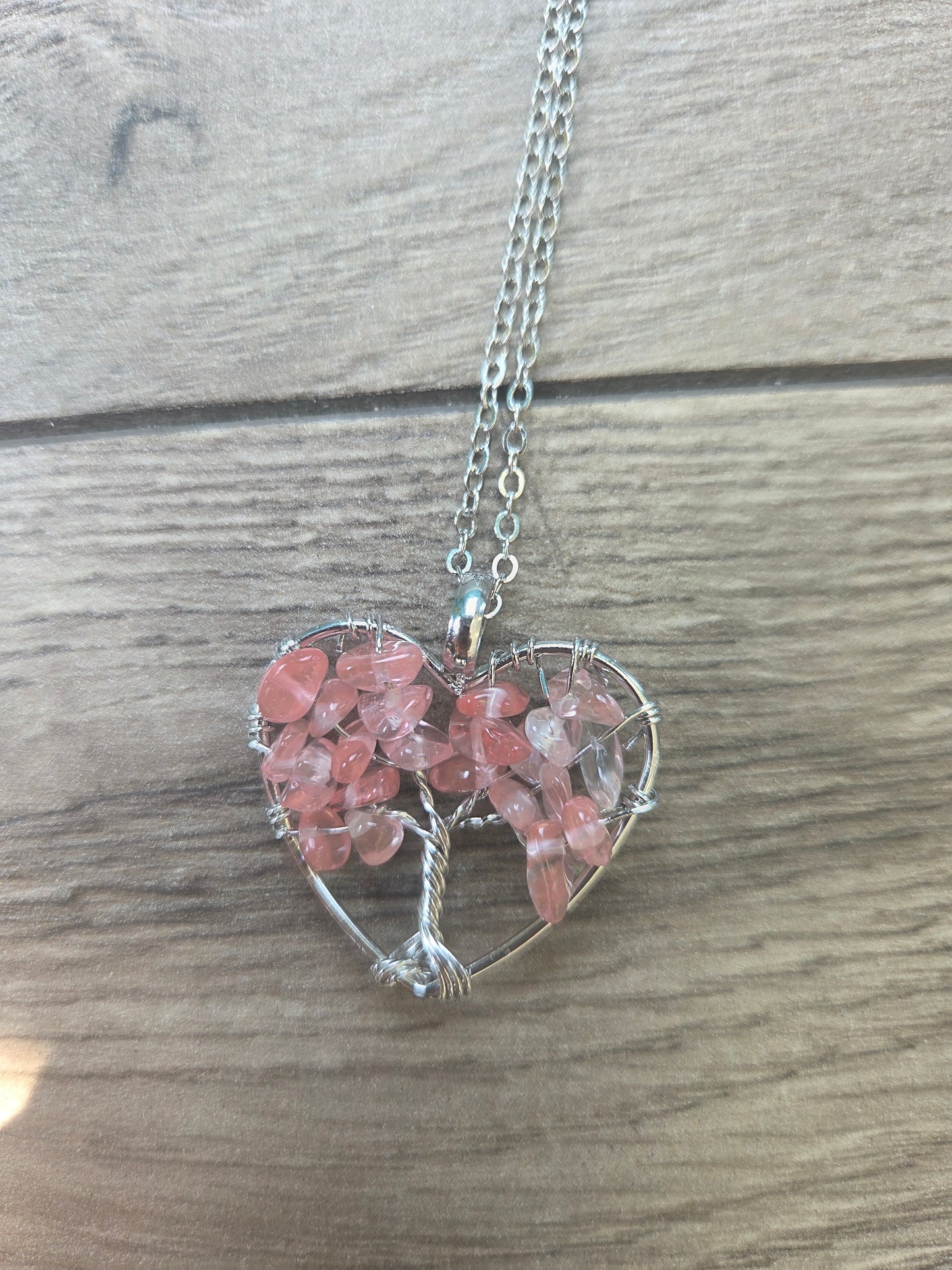Necklace- Tree of Life Crystal Necklace