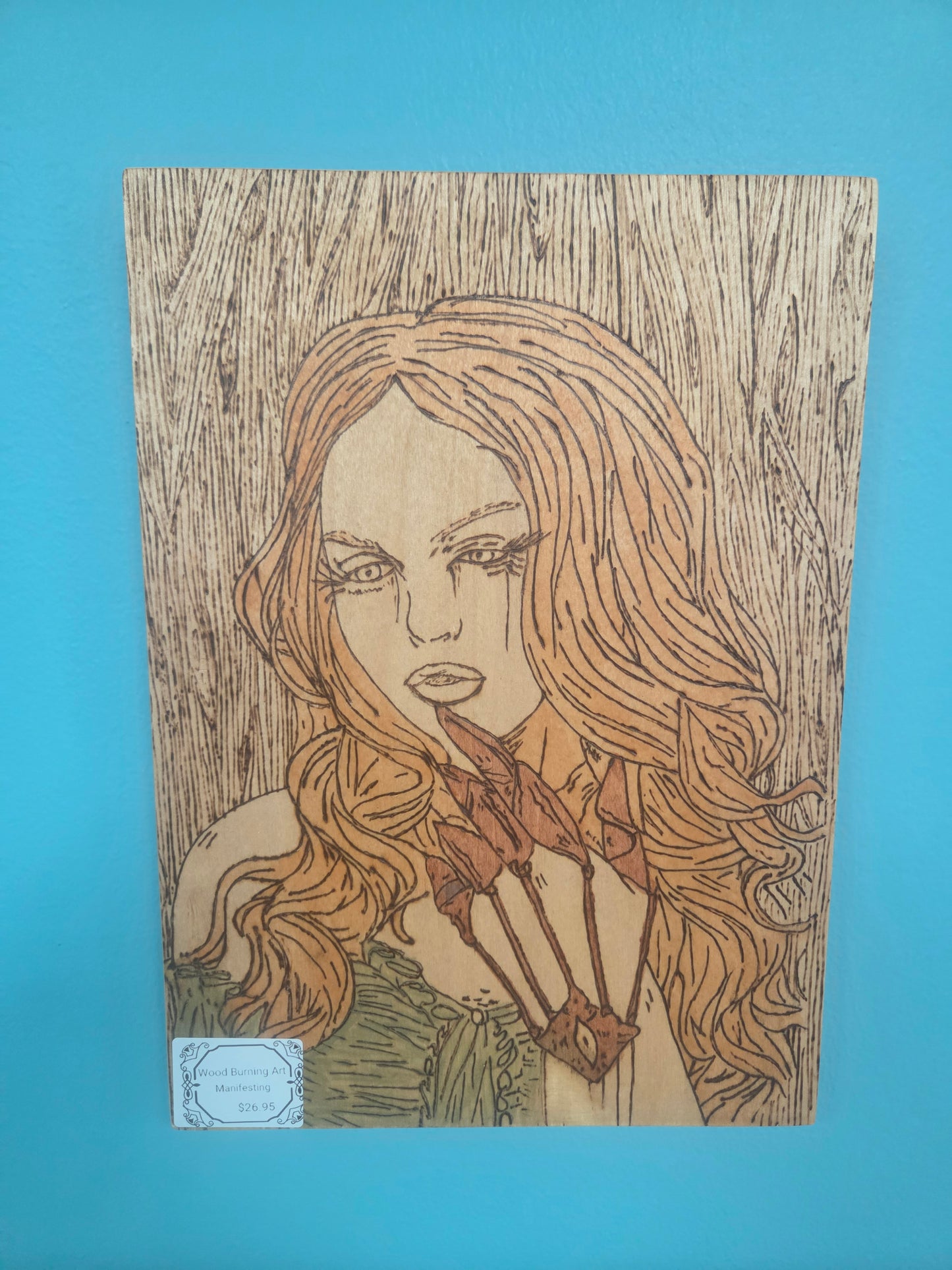 Wood Burning Art- Manifesting