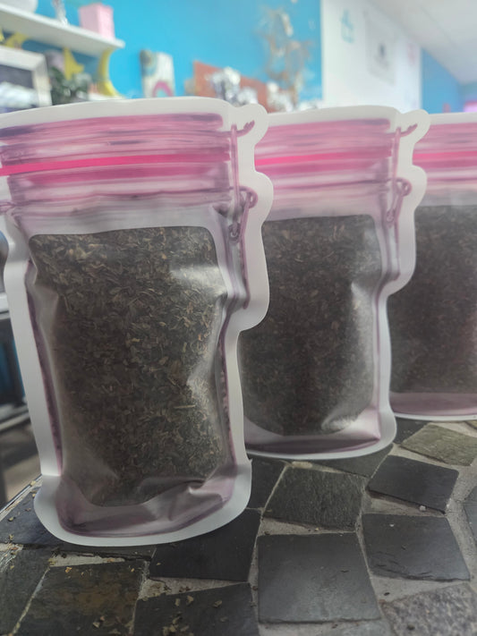Herb- Resealable Mason Jar Peppermint Leaf Packet