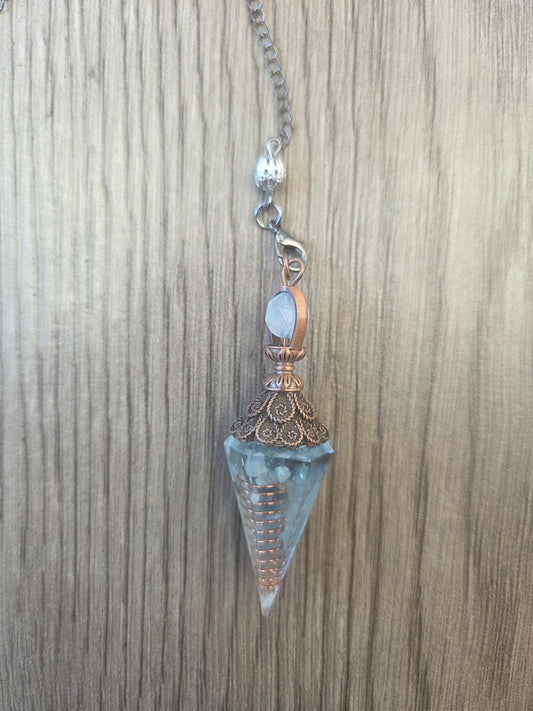 Pendulum- Aqua Obsidian