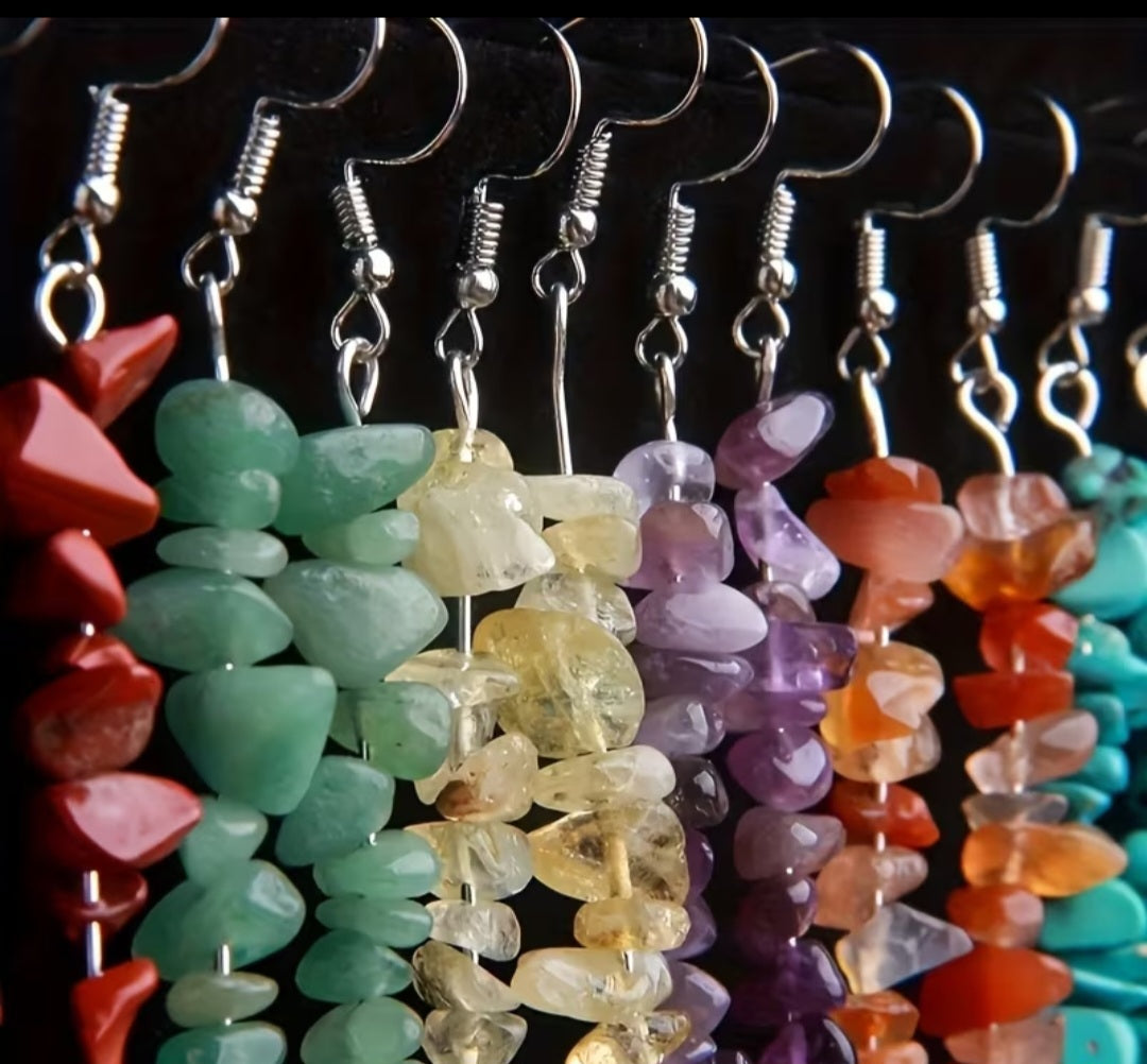 Earrings- Crystal Raindrops