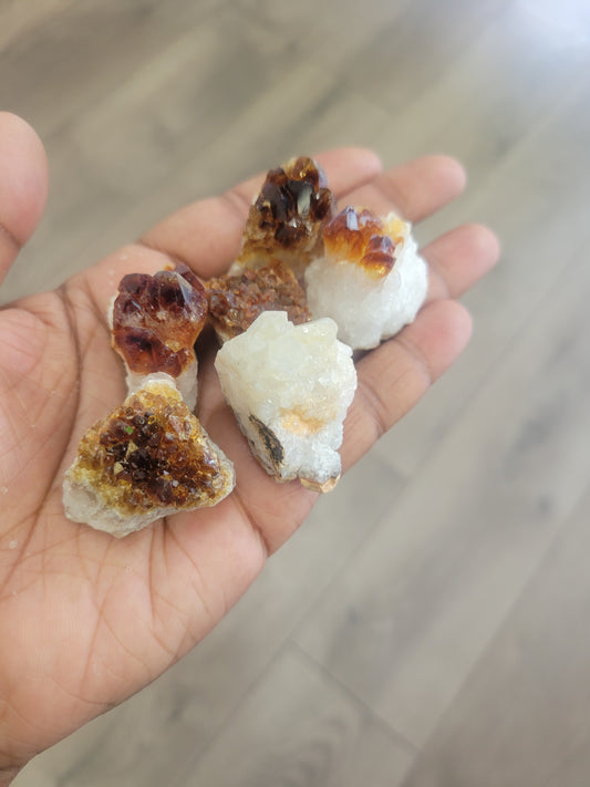 Raw- Citrine Cluster
