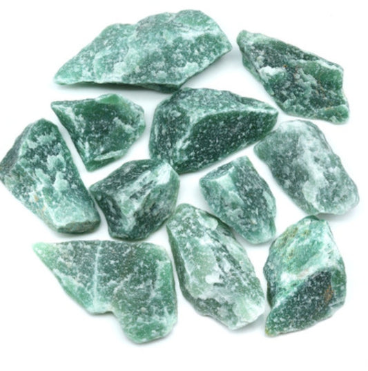 Raw- Green Adventurine