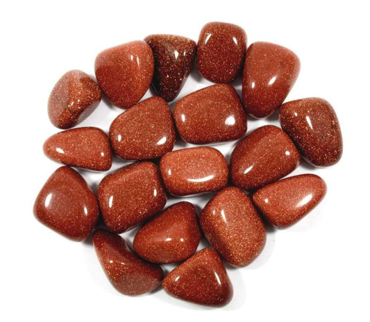 Tumbled- Red Goldstone